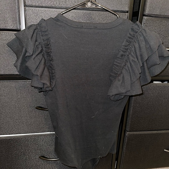 Express Ruffled Bodysuit - Picture 1 of 3